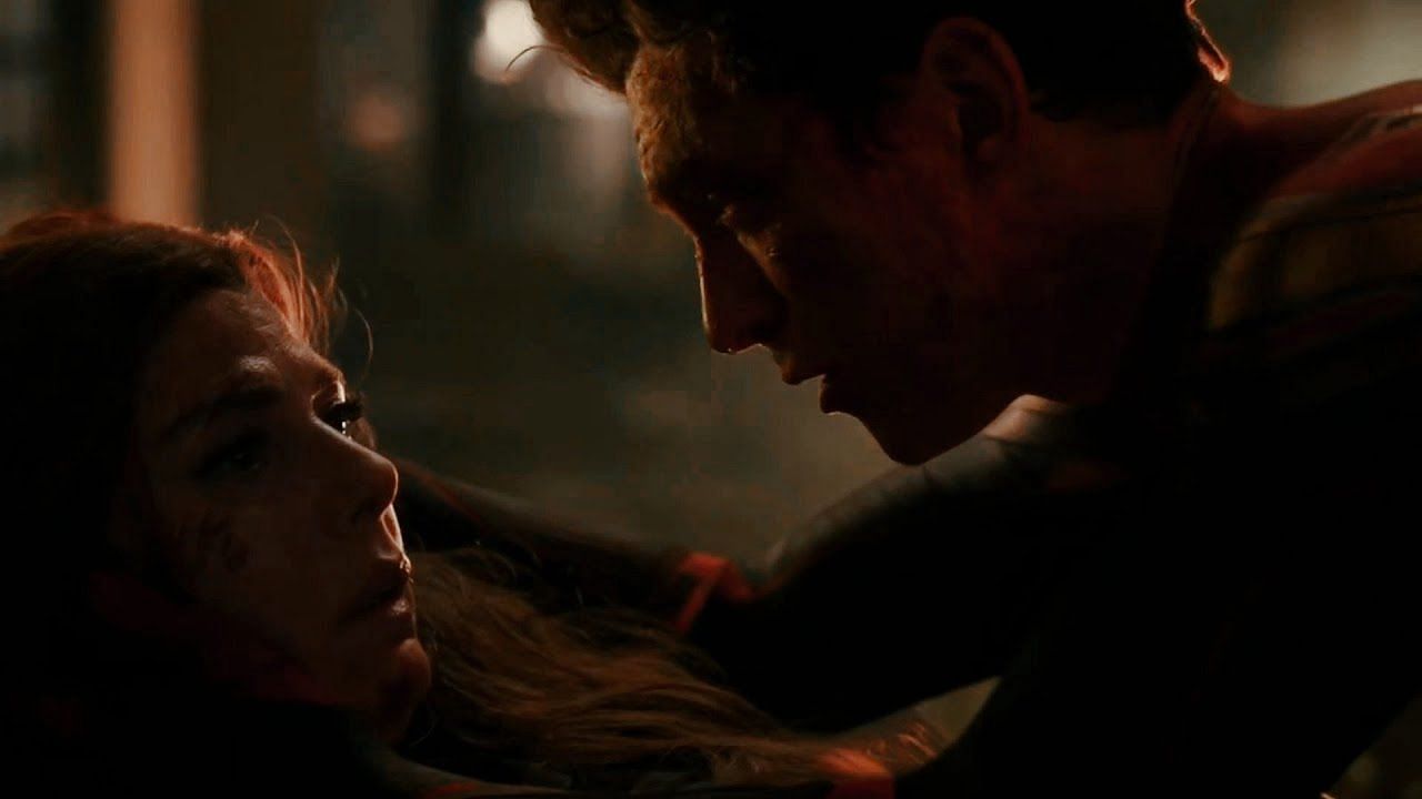 Aunt May reminds Peter of his responsibility as a hero. (Image via Marvel Studios)